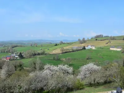 Paysage naturel près de la maison de vacances