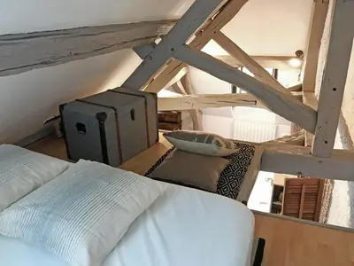 Un ou plusieurs lits dans un hébergement de l'établissement Le Relais des Ducs : centre historique Dijon