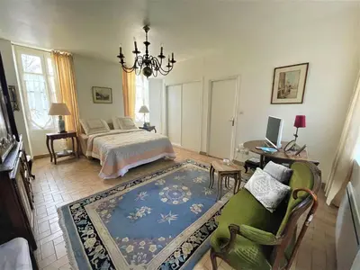 Un ou plusieurs lits dans un hébergement de l'établissement Sublime appartement Volendame