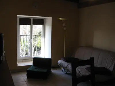 Coin salon dans l'établissement Chez Robert et Catherine