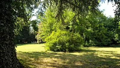 Jardin de l'établissement Gîte des Charmilles /La Maison des Gardes