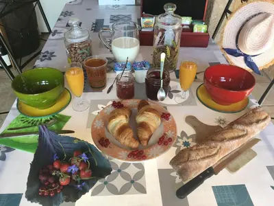 Nourriture dans le B&B/chambre d'hôtes ou à proximité
