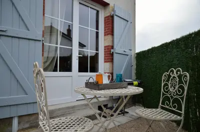 Balcon ou terrasse dans l'établissement Le Tacot