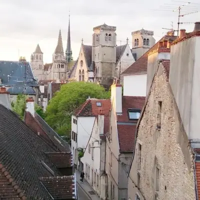 Apartment Bonnard - best view in Dijon 90 sqm airconditioned apart
