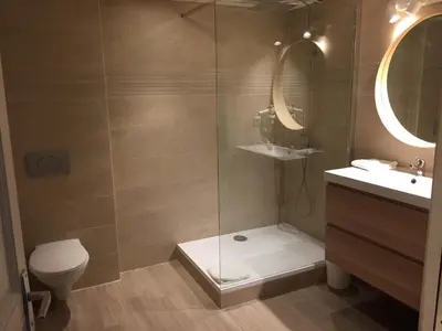 Salle de bains dans l'établissement City Loft Apparthotel