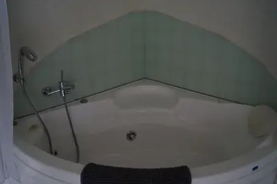 Salle de bains dans l'établissement Chambre d'Hôtes Familiale la Jument Grise