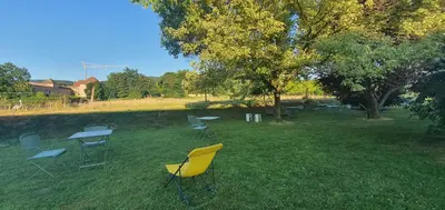 Jardin de l'établissement Hotel Saint Odilon
