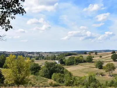 Paysage naturel près de la maison de vacances