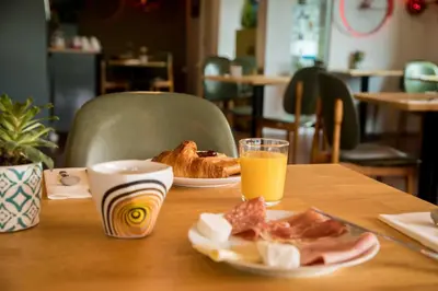 Nourriture dans l'hôtel ou à proximité