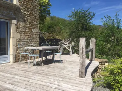 Paysage naturel près de la maison de vacances