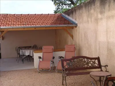 Terrasse ou espace extérieur de l'établissement LA VIGNERAIE - SARL Champ Potard