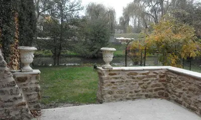 Jardin de l'établissement Le Clos des Cygnes