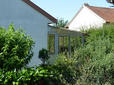 Jardin de l'établissement Chez Jeannette