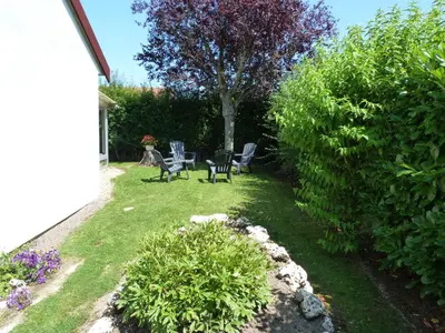 Jardin de l'établissement Chez Jeannette