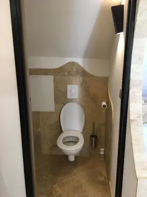 Salle de bains dans l'établissement L'Armonia