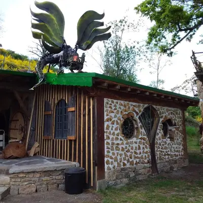 Jardin de l'établissement Village.insolite