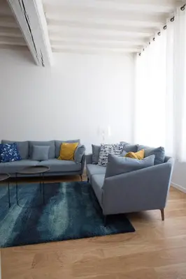 Coin salon dans l'établissement Aubertine