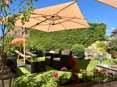 Jardin de l'établissement Hôtel Losset