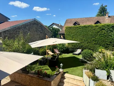 Jardin de l'établissement Hôtel Losset