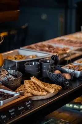 Nourriture dans l'hôtel ou à proximité