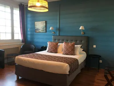 Un ou plusieurs lits dans un hébergement de l'établissement La Bonbonniere - Sure Hotel Collection by Best Western