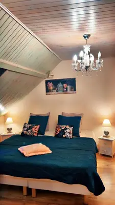 Un ou plusieurs lits dans un hébergement de l'établissement Domaine de la Borde
