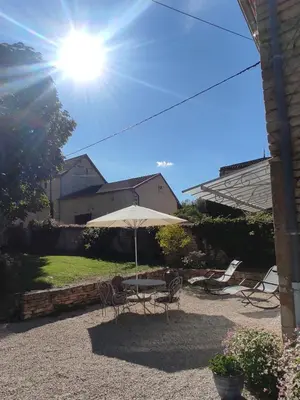 Jardin de l'établissement Le Fournil des Jardins d'Ayaël