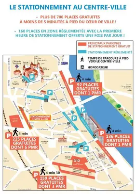 Plan de l'établissement Appartement A-Mi-Chemin - Centre-ville de Tournus