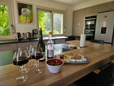 Nourriture dans la maison de vacances ou à proximité