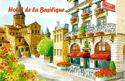 Plan de l'établissement Hotel de la Basilique