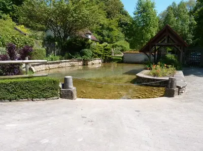 Jardin de l'établissement Le Gite du Petit Lavoir
