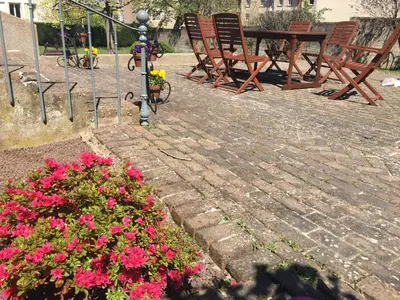 Jardin de l'établissement Augustodun'Home