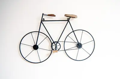 Vélo sur le terrain de l'établissement Myappart71 - Appartement - cosy au centre ville ou dans les environs