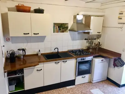Cuisine ou kitchenette dans l'établissement Manoir BnBurgundy