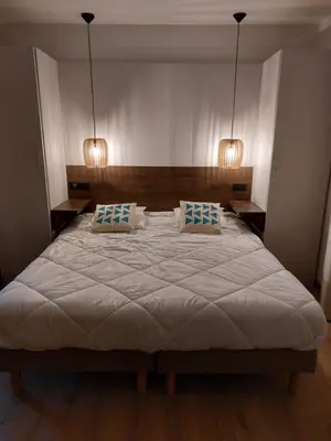 Un ou plusieurs lits dans un hébergement de l'établissement Villa Thermae Santenay