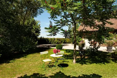 Jardin de l'établissement Manoir-de-Sagy