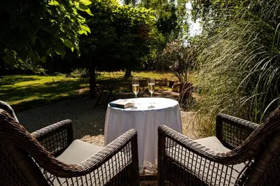 Jardin de l'établissement Manoir-de-Sagy