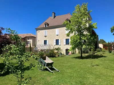 Jardin de l'établissement Le Clos De Quintaine Chambres d'Hôtes
