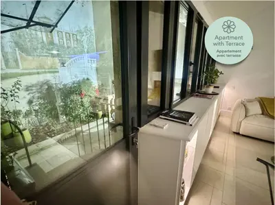 Cuisine ou kitchenette dans l'établissement Centre historique de Dijon 