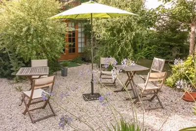 Jardin de l'établissement La Vigne du Pont