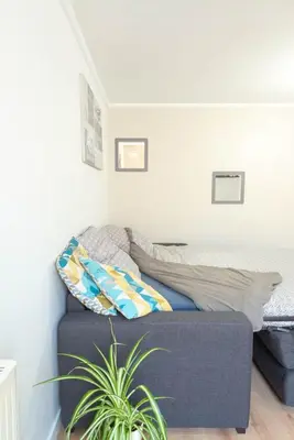 Coin salon dans l'établissement Le Flav - Charmant appartement à 10 mn de Dijon