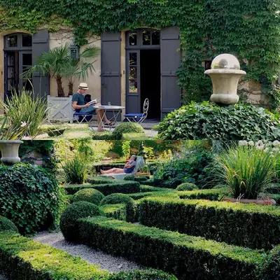 Jardin de l'établissement Maison d'hôtes 