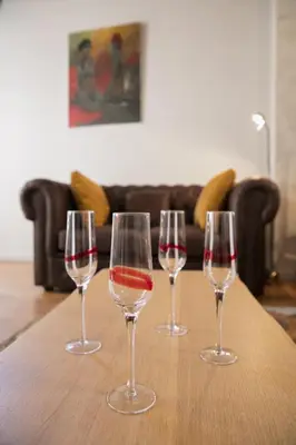 Plan de l'établissement Spacieux appartement, A-mi-chemin, au coeur de Tournus