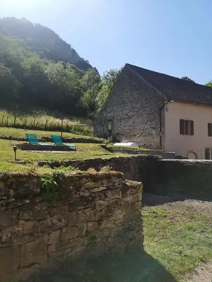 Paysage naturel près de la maison de vacances