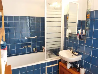 Salle de bains dans l'établissement La Maison des Lys