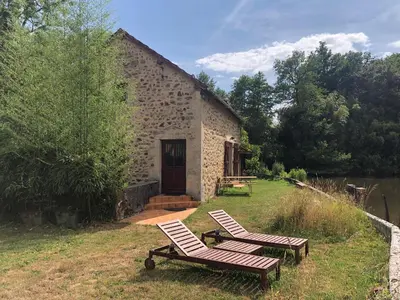 Jardin de l'établissement Maison Moulin Bousset