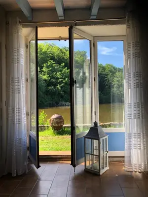 Paysage naturel près de la maison de vacances