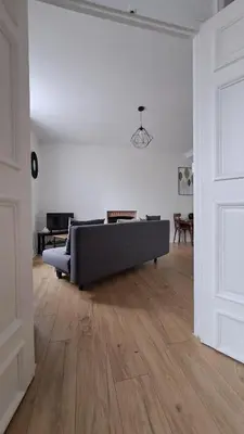 Coin salon dans l'établissement Appartement confort deux Etoiles