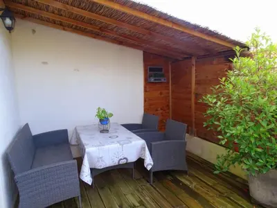 Coin salon dans l'établissement Le Clos des Lavandes