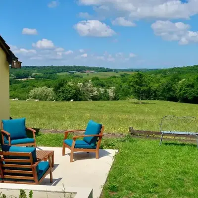 gîte Aux Petits Bonheurs avec vue panoramique